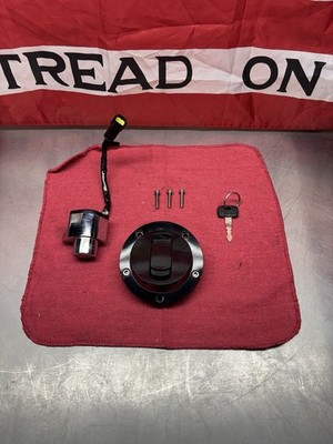 Used 06-17 Victory Motorcycle Ignition Key Gas Cap Vegas Jackpot Hammer Highball