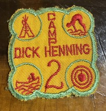 Camp Dick Henning Patch Central North Carolina Council Iti Bapishe Iti Hollo 188