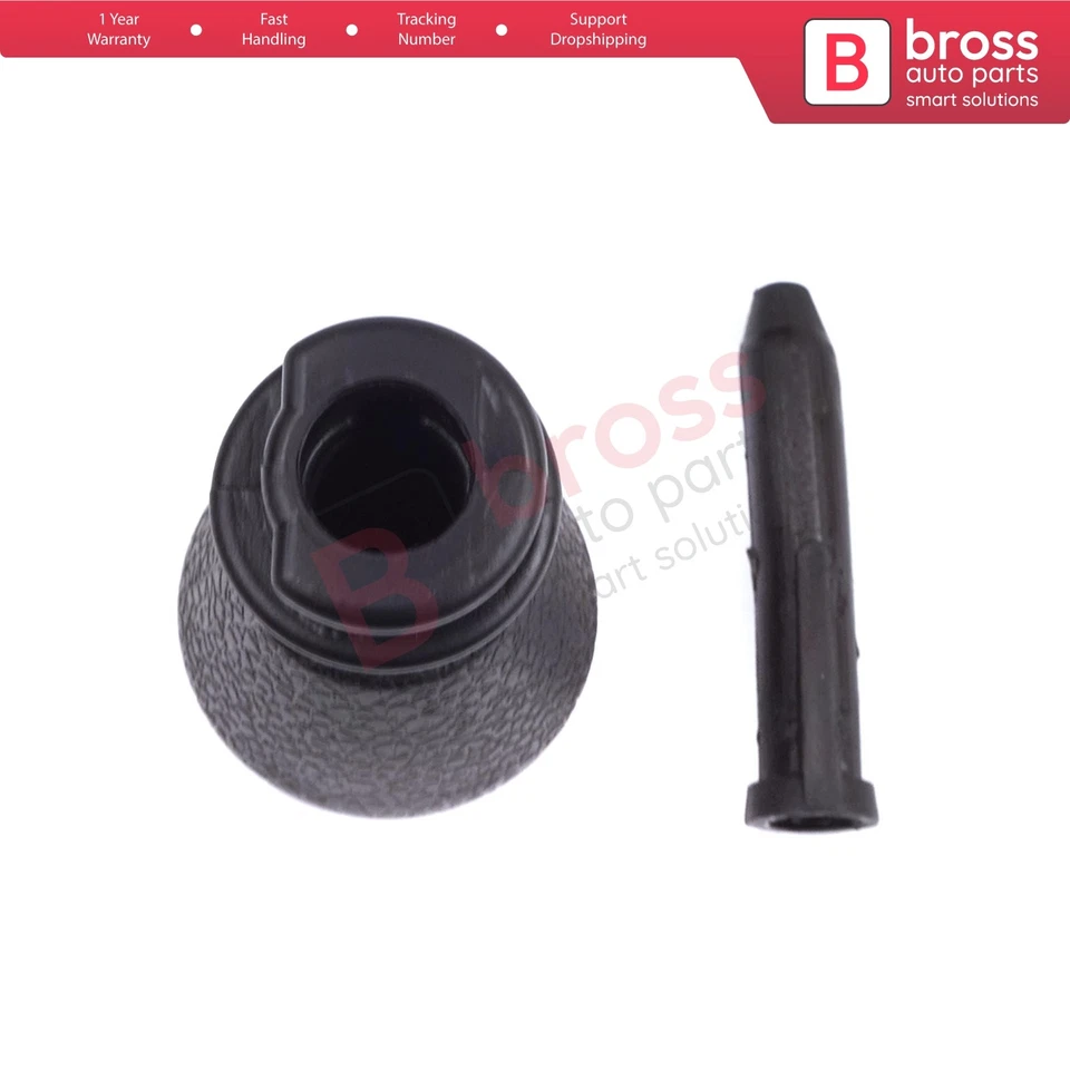 5 Speed Gear Shift Stick Knob Black Gray For Peugeot 106 206 306 406 605 2403AP Foto 3 de 4