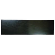 1" High Grade Neoprene Rubber Strip, 6"X36", Black, 70A, Bulk-Rs-Nhs70-944