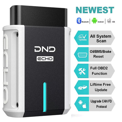 DND ECHO Profi KFZ Diagnosegerät OBD2 Scanner Gerät Auto Alle System EPB BMS DHL