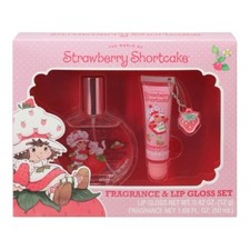 Strawberry Shortcake Fragrance Lip Gloss Gift Set Perfume 50ml New Sealed