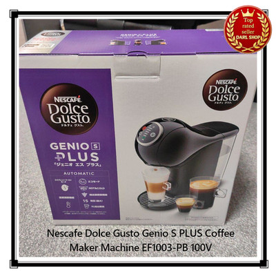 Nescafe Dolce Gusto Genio S PLUS Coffee Maker Machine EF1003-PB 100V Japan New