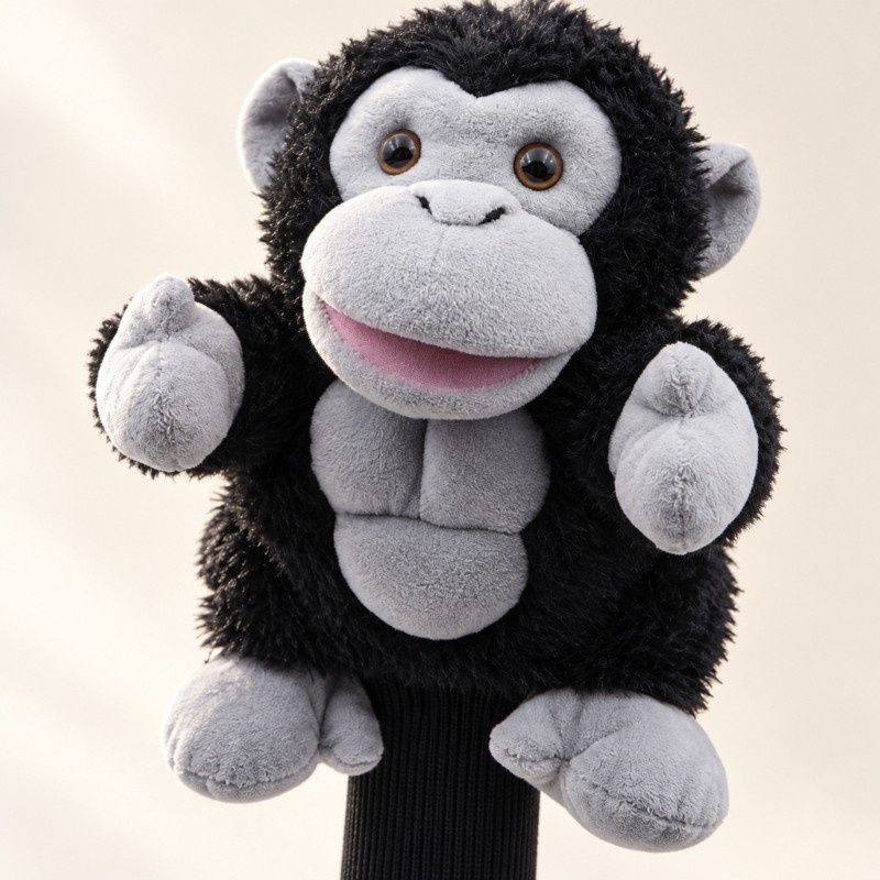 Black Character Driver Head Cover with Distinct Golf Bag Golf Club ...
