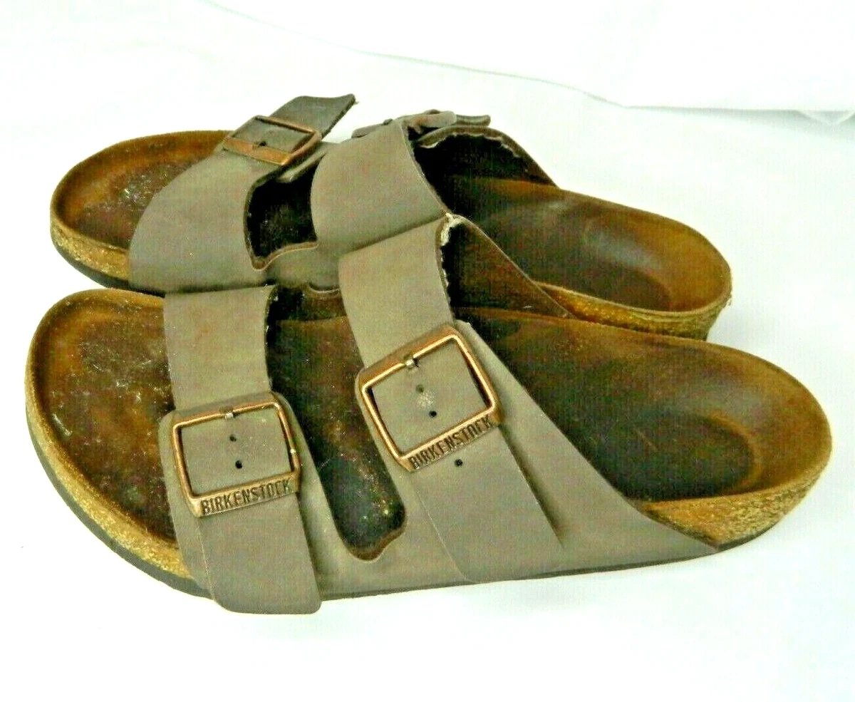 Arizona Men/Women 41/265 Mocha Two Strap Sandals | eBay