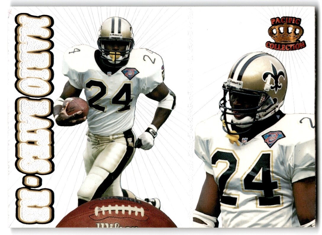1995 Pacific Prisms Mario Bates New Orleans Saints #168