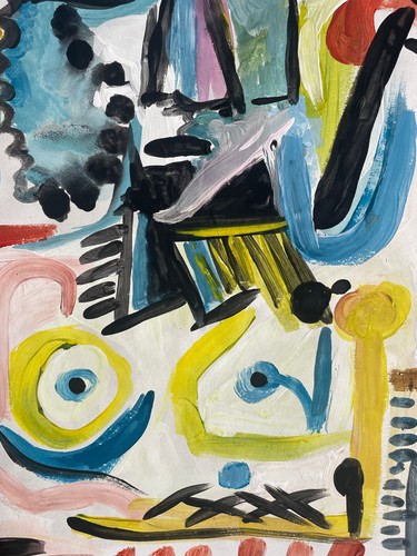 Picasso Pablo Paintings Woman Girl Portrait Rare Art Original on Paper A34 - Picture 6 of 9