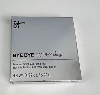 IT COSMETICS , BYE BYE PORES BLUSH AIRBRUSH BLUSH- NATURAL PINK / ROSE NATUREL