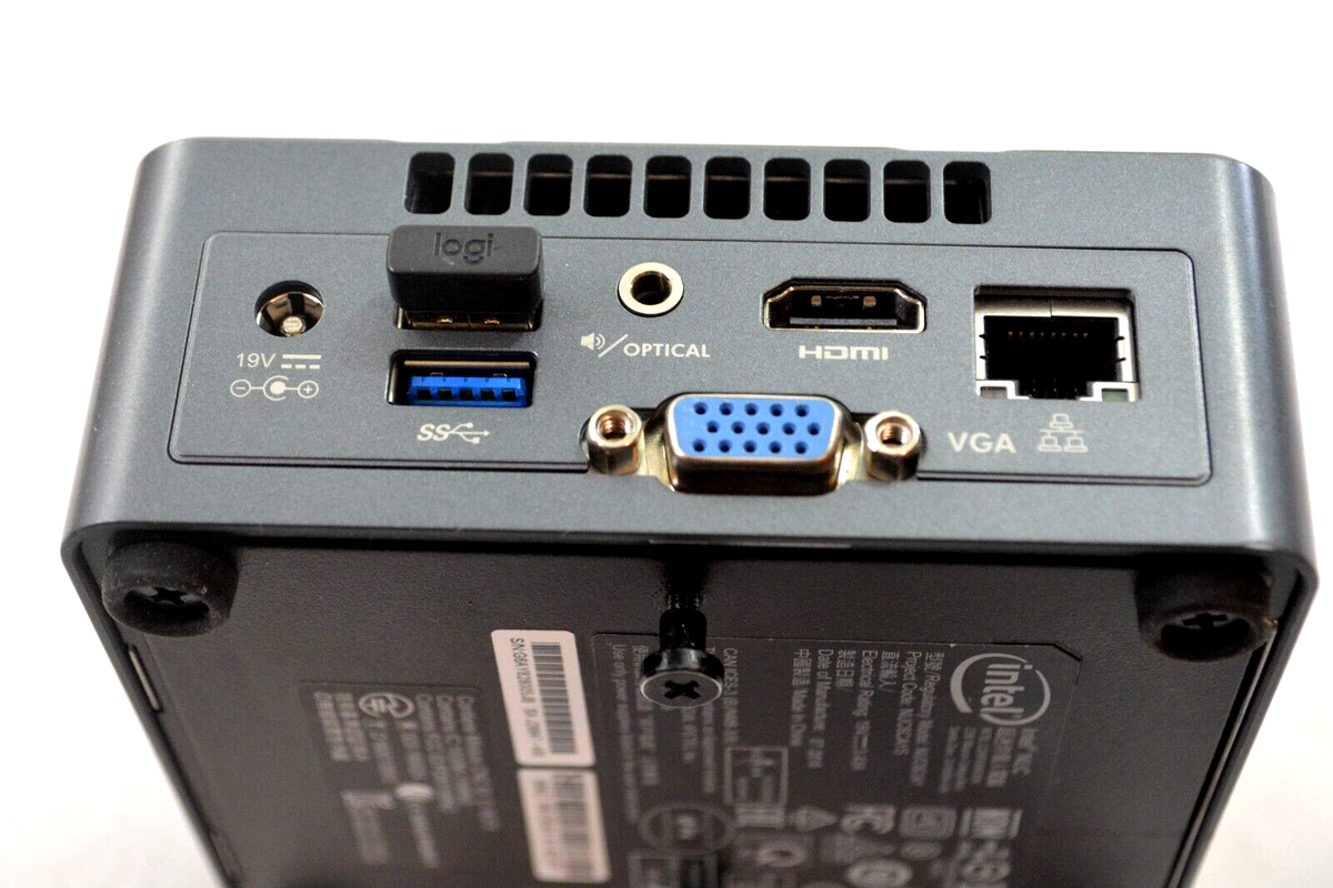 INTEL NUC6CAYS Mini J3455 @ 1.50GHz, 2GB Ram, 32GB EMMC, Windows
