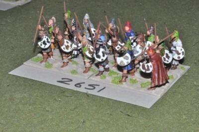 25mm CLASSICAL / THRACIAN - 18 JAVELINMEN - (2651)