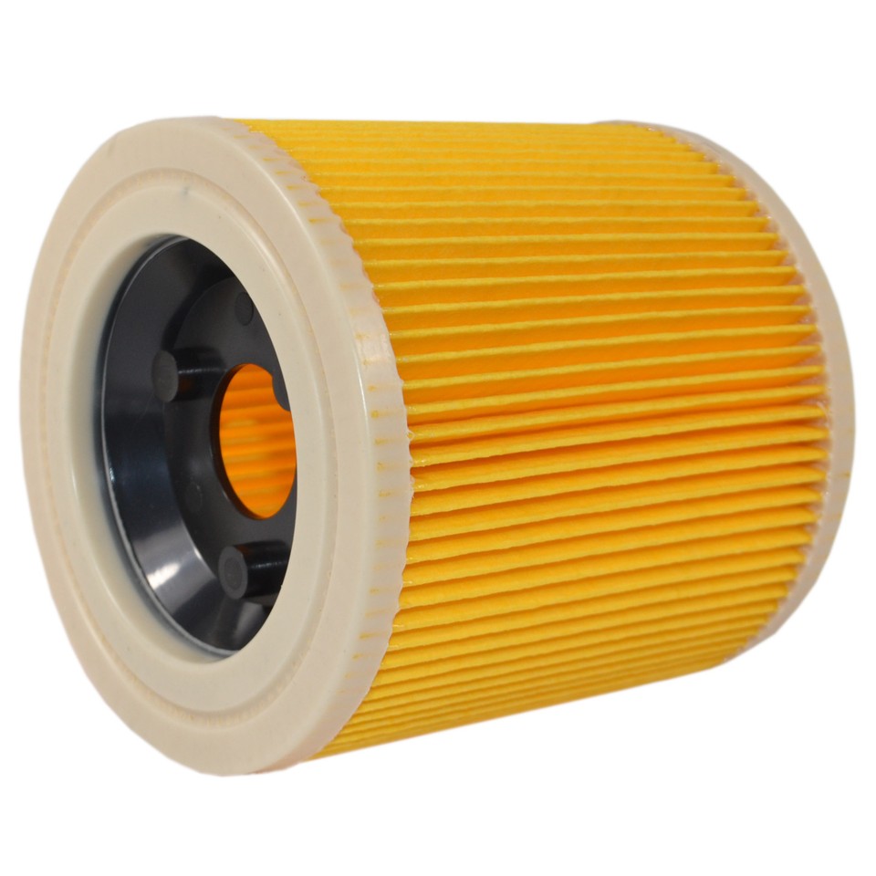 Gekufa - Filtro A Cartuccia Compatibile Con Karcher, 2 Pezzi Di Ricambio Per Aspirapolvere WD2 WD3 MV2 Serie A K SE 4001 SE 4002 Wet & Dry Parte NO KAR64145520 - Foto 5