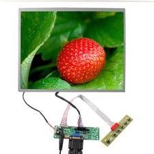 VGA LCD Controller Board 12.1" G121X1-L04 1024X768 LCD Screen