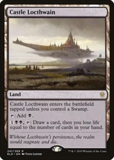 MTG Magic the Gathering Castle Locthwain (241/533) Throne of Eldraine LP