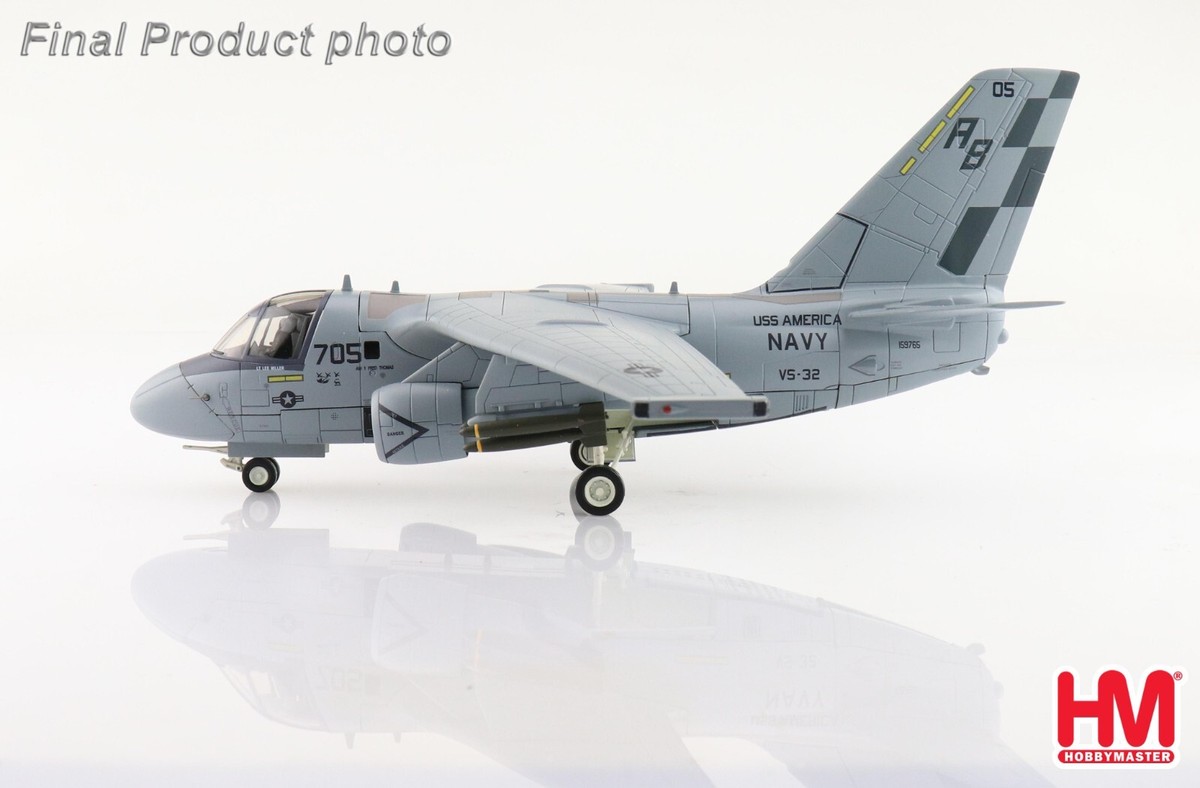 Hobby Master 1/72 HA4912 Lockheed S-3B Viking USN VS-32 Maulers