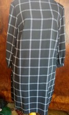 Target,  A New Day - window pane Black White, Bows On Sleeves, pockets size S