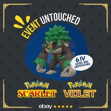 Rillaboom Unrivaled Tera Raid July Event Untouched Legit Pokémon Scarlet Violet