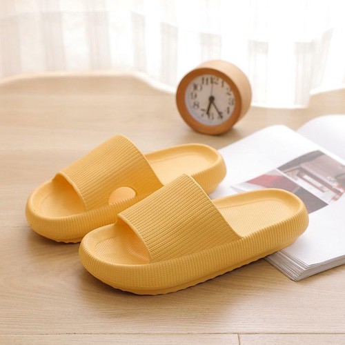 KISSENRUTSCHEN Sandalen ultraweiche Hausschuhe extra weich dick Cloud Schuhe rutschfest - Bild 13 von 17