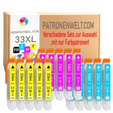 solo set colorati compatibili con Epson XP530 XP540 XP630 XP635 XP640 XP7100