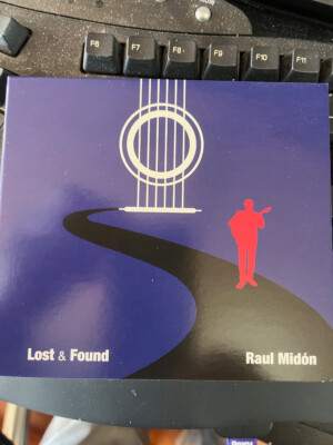 RAUL MIDON Lost & Found RARE NEW CD AUTOGRAPHED