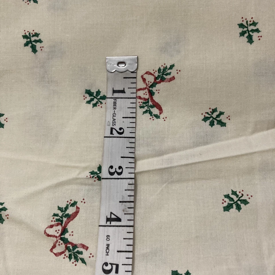 Daisy Kingdom Socks & Bows Border Fabric 34" x 44” Christmas Stocking 34115 - Image 4 of 4