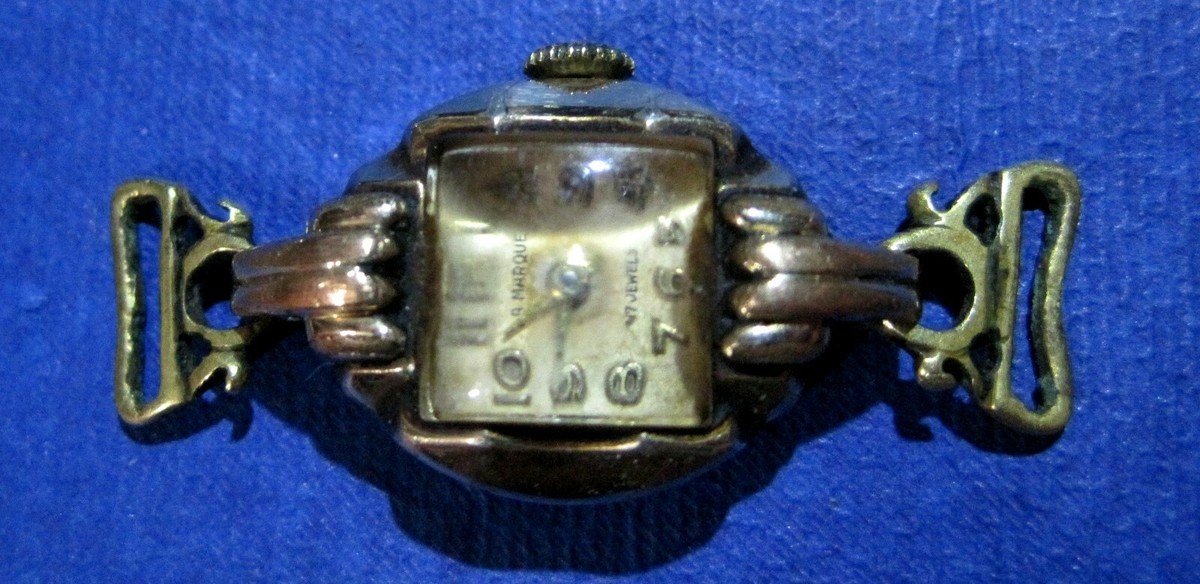 Vintage La Marque wristwatch. This brand produced Swiss-made Vintage German Made La Marque Vintage Wind Up Ladies Wrist  main image 2