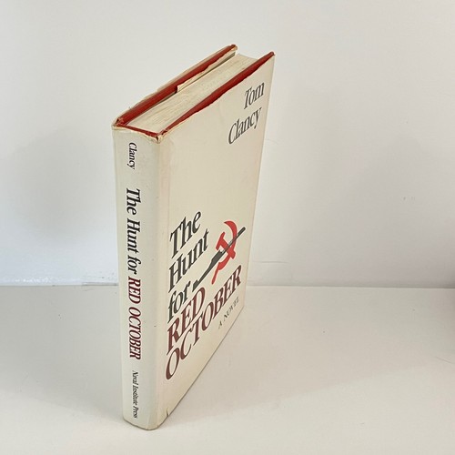 THE HUNT FOR RED OCTOBER by Tom Clancy 1st ed. Naval Institute Press 7th print - Foto 4 di 7