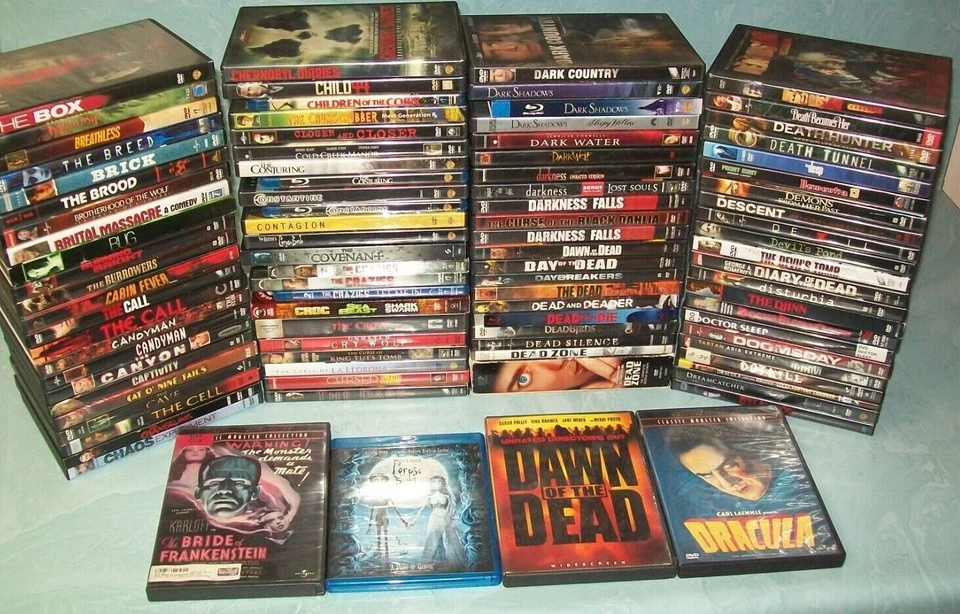 Horror DVDs and Blu-rays # to D $2.95 to $9.95 You Pick Buy More Save Up To 25% - Image 2 of 2