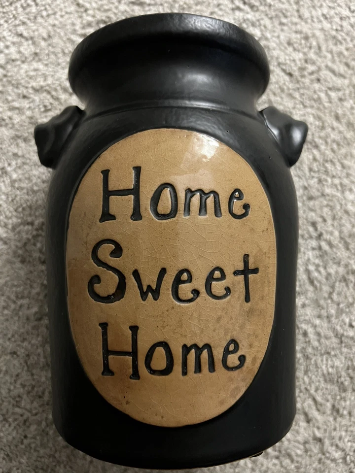 "Olla de barro decorativa para el hogar dulce de 8"" de The Old Farmstead Crock Decor" Foto 2 de 4