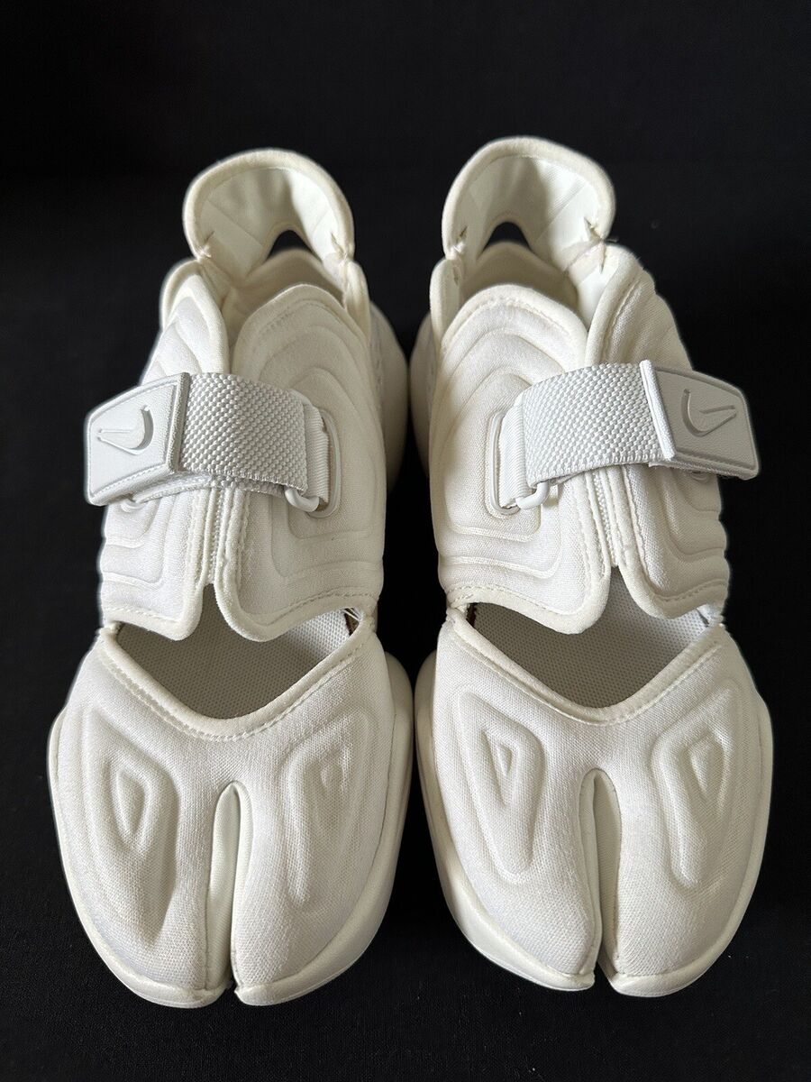 Nike Air Aqua Rift Split Toe Sail White Sandal Shoes Women Nike Air Aqua Rift Split Toe Sail White Sandal Shoes Women