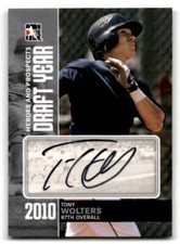 2011 ITG Draft Year AUTO Silver #TW Tony Wolters S2 *#/39 (ref 207719)
