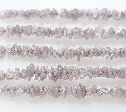 Diamante de corte áspero suelto natural de 20,00 quilates 1,90 mm con cuentas de color marrón LQ6121 - Imagen 5 de 10