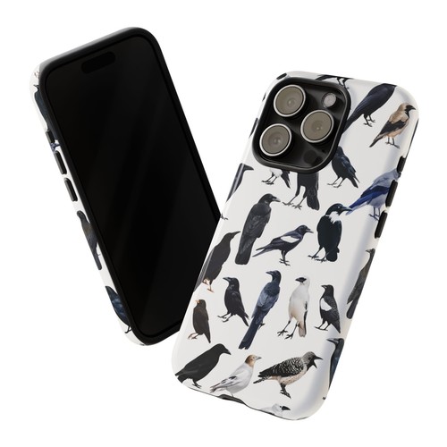 Bird Pattern on White - Phone Case for iPhone, Galaxy, Pixel - 第 41/281 張圖片