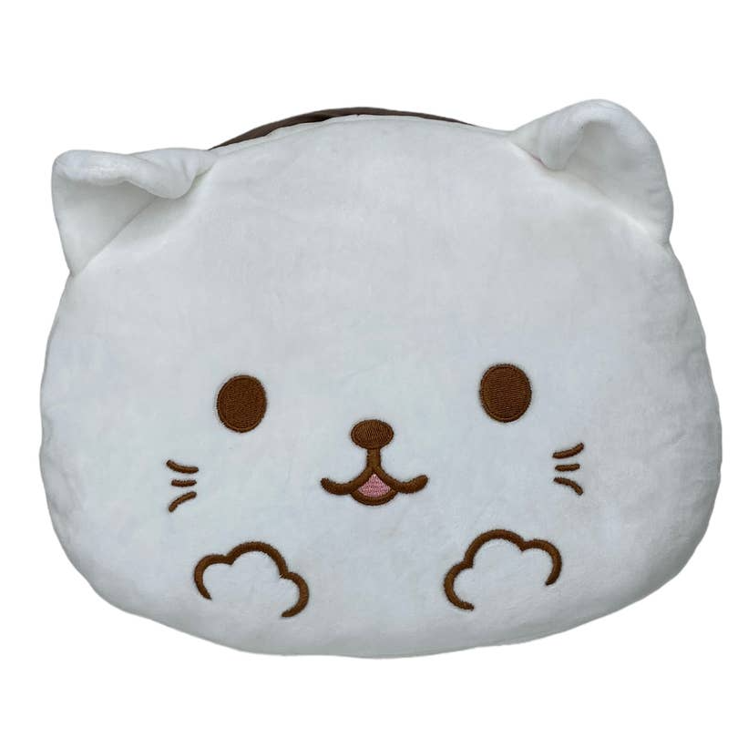 Miniso Life Happy Sushi Cat Plush Stuffed Animal 12” Wide Round