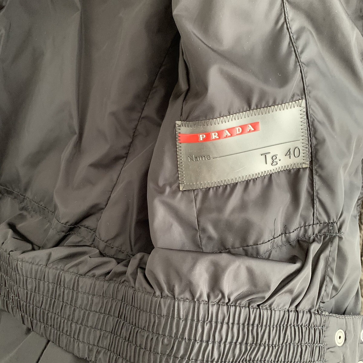 Prada Khaki Green Down Puffer Jacket with Fur Collar | eBay Prada Khaki Green Down Puffer Jacket with Fur Collar | eBay