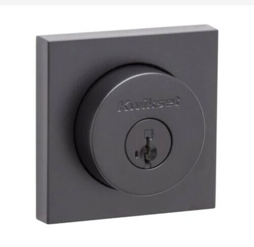 Baldwin Reserve SCCSD112 Contemp Square Deadbolt Venetian Bronze - Picture 1 of 2
