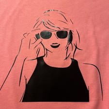 Taylor Swift Tshirt Era Tour Movie Youth Girls Ladies S M L XL Selfie