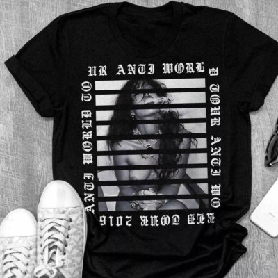 ANTI Tour Rihanna Singer 2016T Shirt Full Size S-5XL