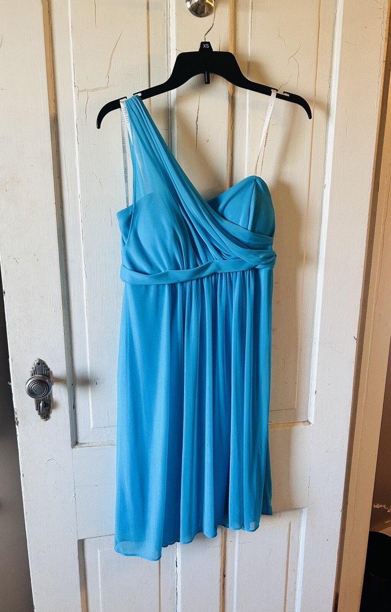 David's Bridal Bridesmaid Dress Size 6 - Color Malibu (teal, turquoise) | eBay David's Bridal Bridesmaid Dress Size 6 - Color Malibu (teal, turquoise) | eBay