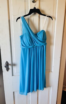David's Bridal Bridesmaid Dress Size 6 - Color Malibu (teal, turquoise) | eBay David's Bridal Bridesmaid Dress Size 6 - Color Malibu (teal, turquoise) | eBay