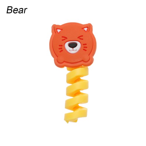 Cartoon Spiral Cable Protector Data Line Cord Protector Protective Case NEW - Zdjęcie 18 z 20