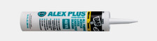 DAP ALEX PLUS White Acrylic All Purpose CAULK  Silicone 40 Year 10.1 oz 18152