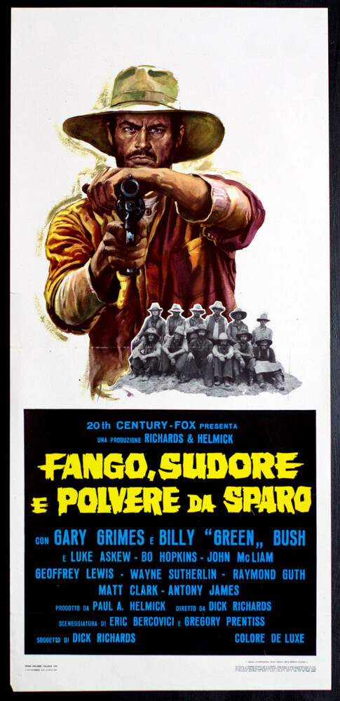 Locandina di Fango, sudore e polvere da sparo (1972)