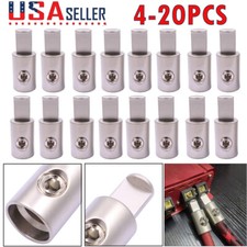 4-20PC Car Audio AMP 1/0 Gauge Power Ground Wire Pin AWG Input Wire Reducer