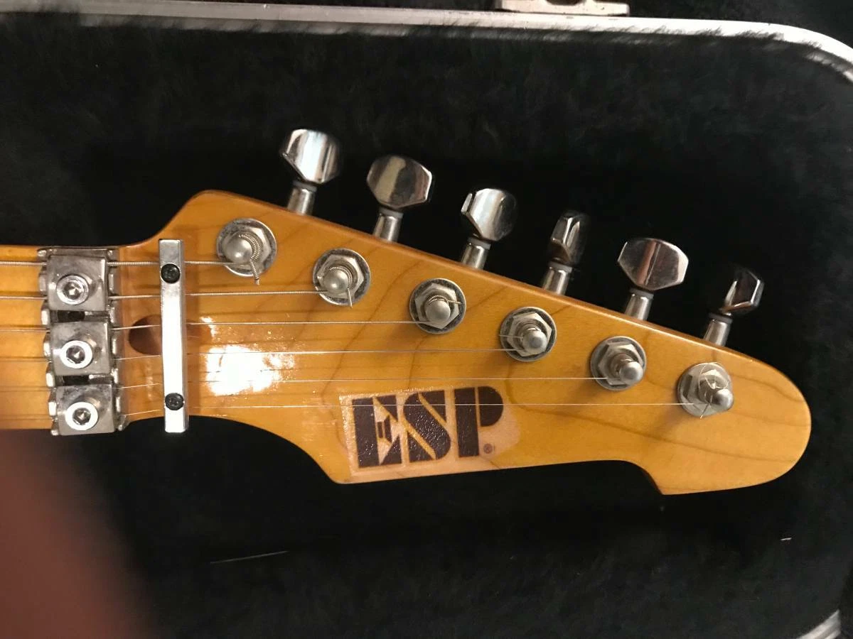 Strat by ESP LTD rare, w Floyd Rose custom shop road worn, Seymour