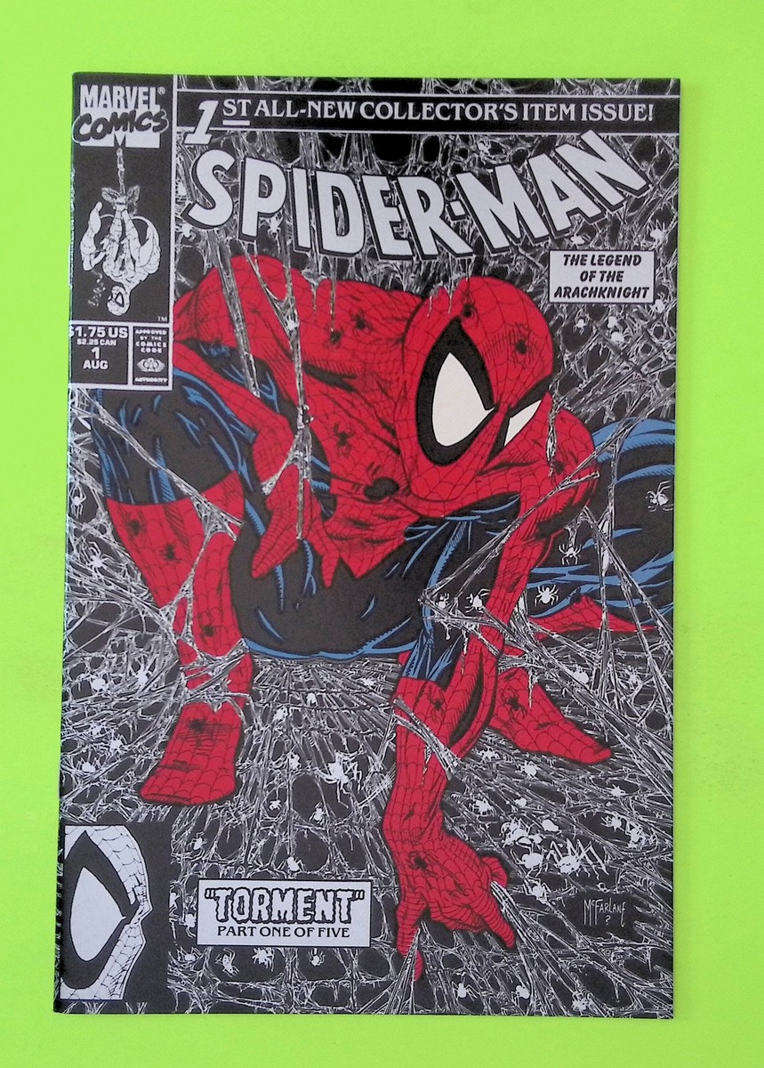 SPIDER-MAN #1 1990 Collectors アメコミリーフ Spider-Man #1f Vol. 1 1990 Marvel Comics Variant High Grade