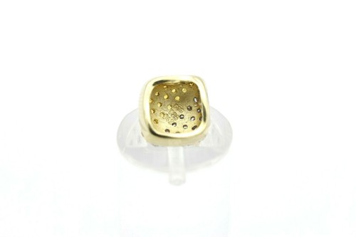 Pendant 585 Yellow Gold 22 Brilliants & 22 Sapphires 2.33g Certificate - Picture 3 of 6