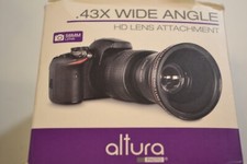 Altura .43X Wide Angle HD Lens Attachment 58mm Back Thread 82mm Front Thread