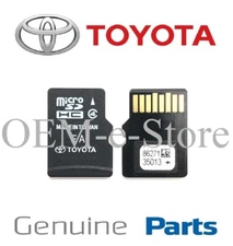 2015 2016 2017 Toyota 4Runner RAV4 Prius C / V Navigation Micro SD Card Map OEM✔