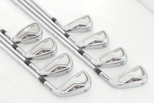 TaylorMade R9 Forged Irons Set 4-5-6-7-8-9-P-A PW AW NS 950GH S RH Golf Clubs - Picture 3 of 16