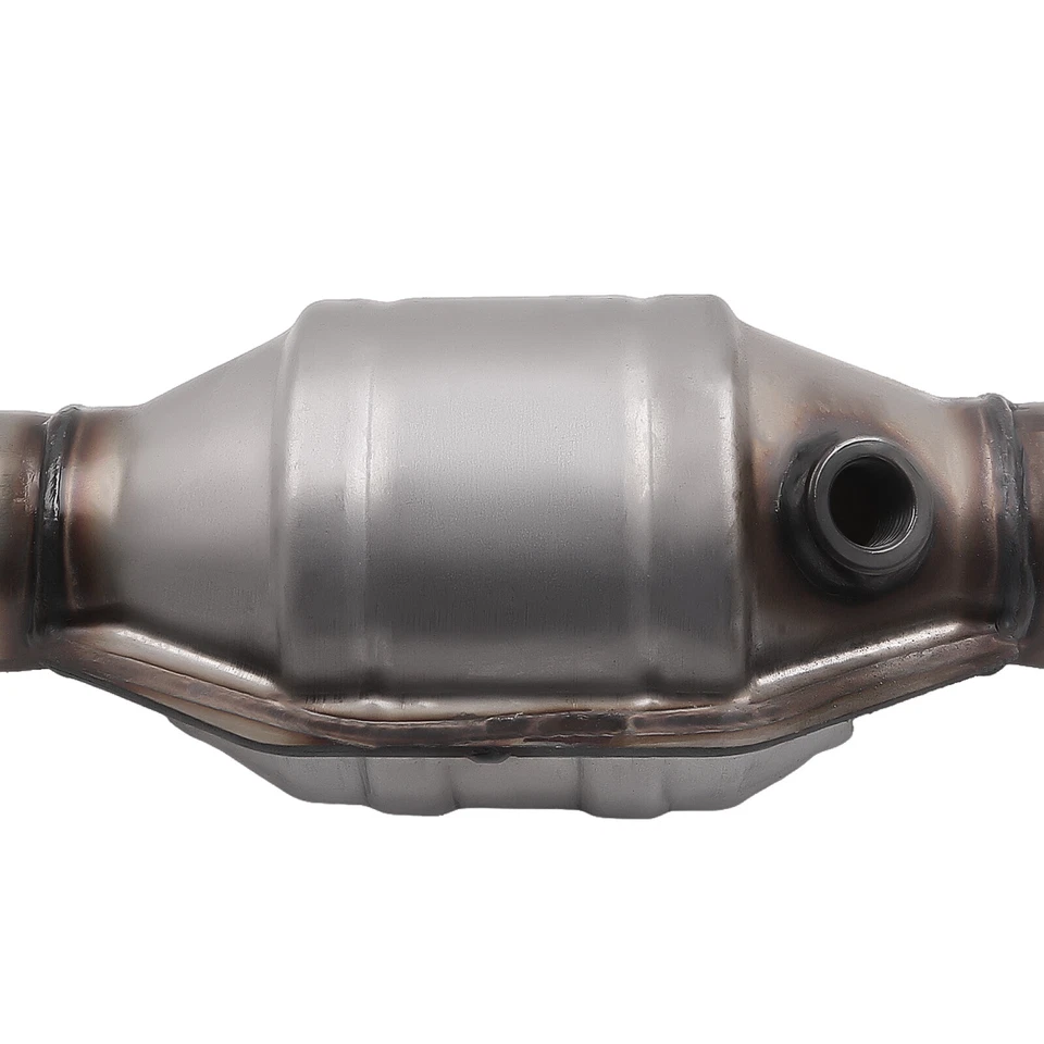 Pair 2.25" Round Inlet/outlet Universal Catalytic Converter Weld-on 400cell - Image 3 of 4